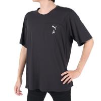 プーマ（PUMA）（メンズ）半袖Tシャツ COOLCELL トレイルランニング 半袖Tシャツ 52325601 ブラック | VictoriaGolf Yahoo!店