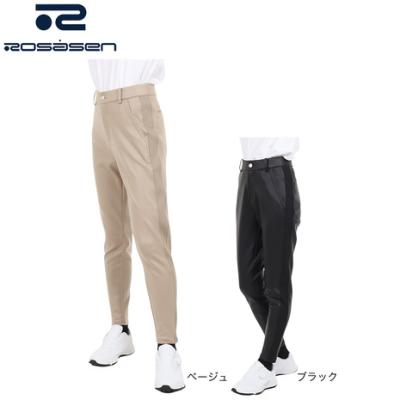 MARK&LONA コーデュロイ フェイクレザー 切替　パンツ ゴルフウェア HbPxRvXXTs8P.jpg?width=768