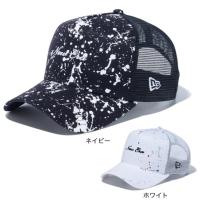 ニューエラ（NEW ERA）（メンズ、レディース）ゴルフ キャップ 9FORTY A-Frame トラッカー スプラッシュペイント スクリプトロゴキャップ 14109228 14109229 | VictoriaGolf Yahoo!店