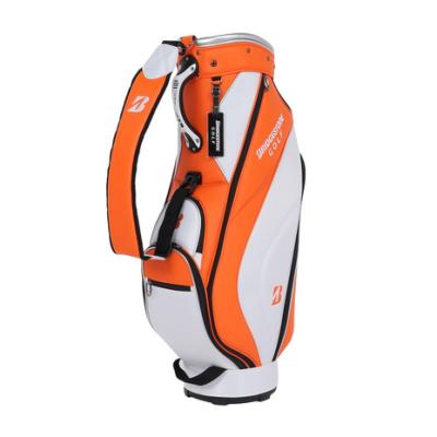 BRIDGESTONE GOLF キャディバッグ（色：オレンジ系）｜ゴルフ用