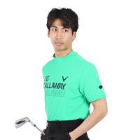 キャロウェイ（CALLAWAY）（メンズ）ゴルフウェア クローズドメッシュ 半袖モックネックシャツ C24134105-1130 | VictoriaGolf Yahoo!店
