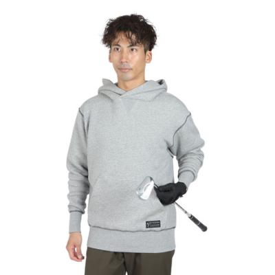 フィドラ(FIDRA)ゴルフウェア 長袖パーカー カットソー フーディ FV5STY19 GRY(Men’s) FIDRA（フィドラ） （メンズ）ゴルフウェア 長袖パーカー カットソー