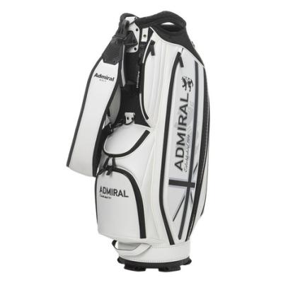 Admiral キャディバッグ（色：ホワイト系）｜ゴルフ用バッグ｜ゴルフ