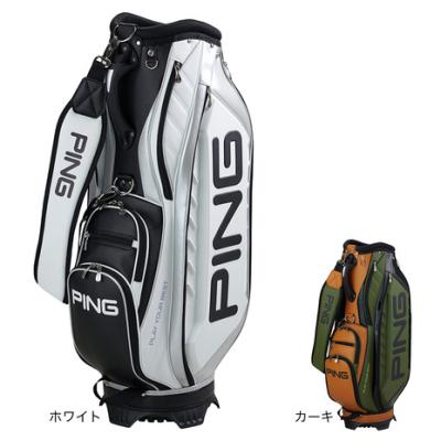 14分割 キャディーバッグ（PING／ゴルフ用バッグ）（色：カーキ系