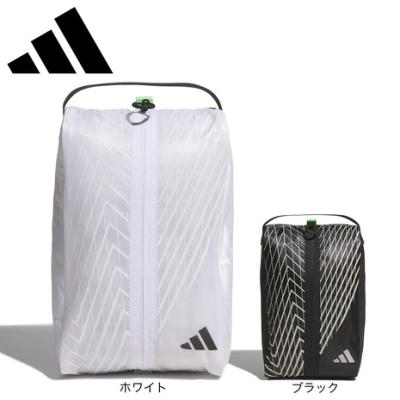 ゴルフキャディバッグ　シューズケース、バッグ付き ゴルフ キャディバッグ（adidas／ゴルフ シューズケース）｜ゴルフ用