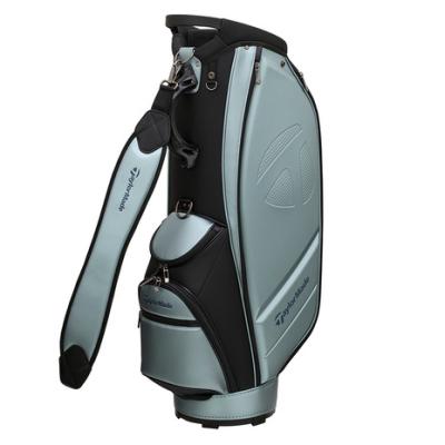 TaylorMade キャディバッグ グレー/グリーン TaylorMade キャディバッグ（色：グリーン系）｜ゴルフ用バッグ