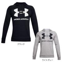 アンダーアーマー（UNDER ARMOUR）（メンズ） パーカー ライバルフリース ビッグロゴ フーディー 1357093 | VictoriaSurf&SnowYahoo!店