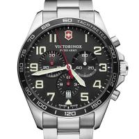 ビクトリノックス 公式 腕時計 VICTORINOX FIELDFORCE CHRONOGRAPH フィールドフォース クロノグラフ(ブラック ステンレススチール 日本正規 保証 | ビクトリノックス公式Yahoo!ショッピング店