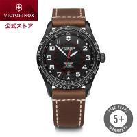 ビクトリノックス 公式 腕時計 VICTORINOX Airboss エアボス ブラック  241886 日本正規品 保証書付  時計 メンズ 自動巻き 機械式 メカニカル 防水 | ビクトリノックス公式Yahoo!ショッピング店