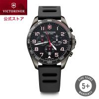 ビクトリノックス 公式 腕時計 VICTORINOX FieldForce Sport Chrono フィールドフォース スポーツクロノ ブラック  ラバーストラップ  日本正規品 | ビクトリノックス公式Yahoo!ショッピング店