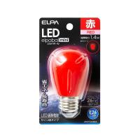 エルパ (ELPA) LED電球サインE26 LED電球 E26 赤 LDS1R-G-G904 | アップヴィレッジ