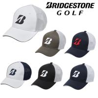 ブリヂストン ゴルフ キャップ プロモデル キャップハーフメッシュ メンズ BRIDGESTONE GOLF CPG25D 2025新製品 | Vinte GOLF