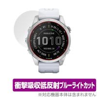 GARMIN fenix 7S fenix 7S Sapphire Dual Power 保護 フィルム OverLay Absorber for ガーミン フェニックス fenix7S 衝撃吸収 低反射 ブルーライトカット 抗菌 | ビザビ Yahoo!店