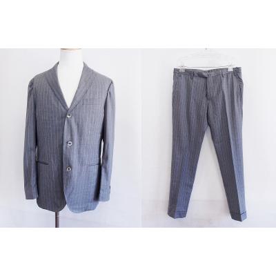 BOGLIOLI グレー　ビジネスジャケット　上下 BOGLIOLI グレー ビジネスジャケット 上下 BOGLIOLI グレー