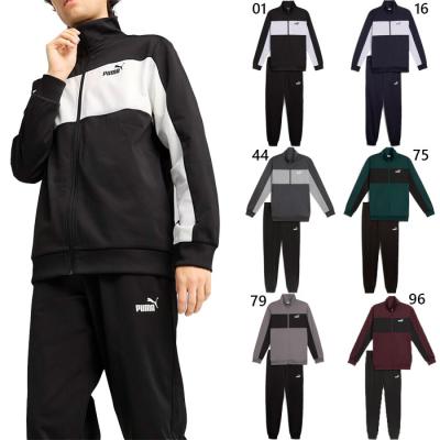 PUMA 上下セット プーマ メンズ ポリ カラーブロックスーツ