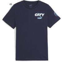 プーマ ジュニア キッズ マンチェスターシティ MCFC FTBLICONS TEE JR サッカーウェア フットサルウェア トップス 半袖Tシャツ 774387 | バイタライザー