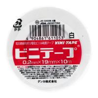 電気化学　ビニールテープ　19ｍｍ×10ｍ　白  梱包 補修 ビニールテープビバホーム | ビバホーム オンライン ヤフー店