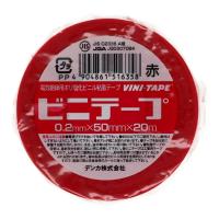 電気化学　ビニールテープ 0.2mm×50mm×20m 50mm 赤 ビバホーム | ビバホーム オンライン ヤフー店