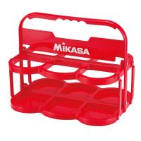 ミカサ mikasa ボトルキャリアー(6本入) 学校機器 (BC6-R) | ビバスポーツ ヤフー店