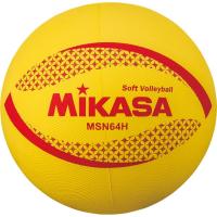 ミカサ mikasa ソフトバレー64CM イエロー バレー競技ボール (msn64h) | ビバスポーツ ヤフー店