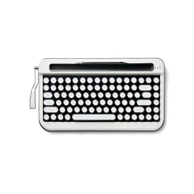 タイプライターキーボード　白 楽天市場】タイプライター キーボード かわいい bluetooth ipad 白
