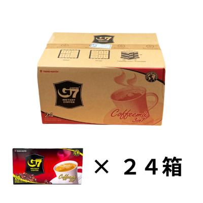 ベトナムコーヒー G7インスタントコーヒー カフェオレ 3in1 1ケース(24