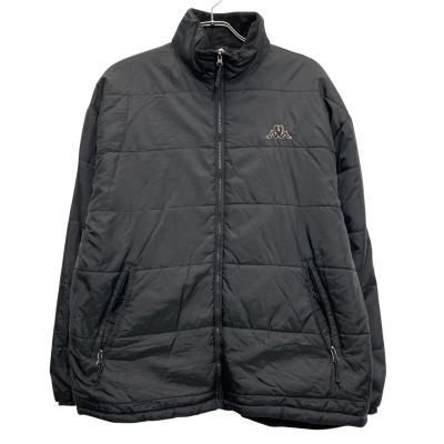 Kappa - coco 中古 カッパゴルフ KAPPA GOLF メンズ ダウンジャケット L 黒 ブラック ダブルジップ 2WAY カモフラ柄 Kappa / カッパ】別注 ビッグシルエット スタンドカラー