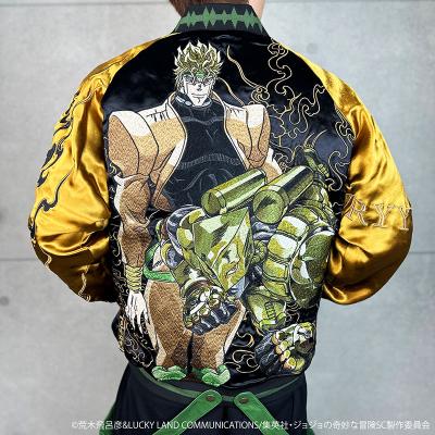 ジョジョの奇妙な冒険 スターダストクルセイダース×絡繰魂 絡繰魂×ジョジョの奇妙な冒険 スターダストクルセイダース 刺繍T