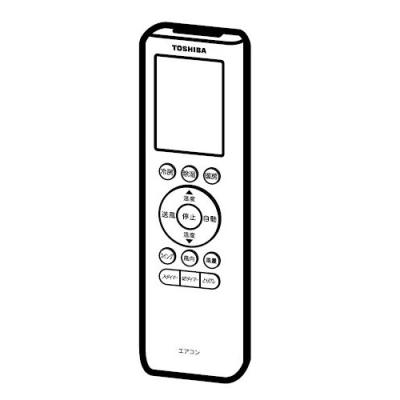 TOSHIBA エアコン用リモコン｜エアコン｜冷暖房器具、空調家電｜家電