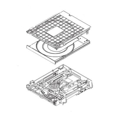 DIGA DMR-2W202用光学ドライブユニットTXP0174 ケーブル付き S26 パナのDIGA用部品 TXP0174 純正品お探しですか ・BD