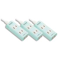 Panasonic（パナソニック） 延長コード 1m 3コ口 ザ・タップQ WHA2413