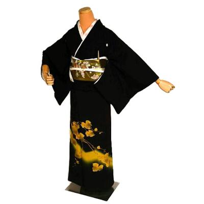 黒留袖/新品/単品】やまと誂製 絞り 金彩 （着物のやまと（女性用着物  
