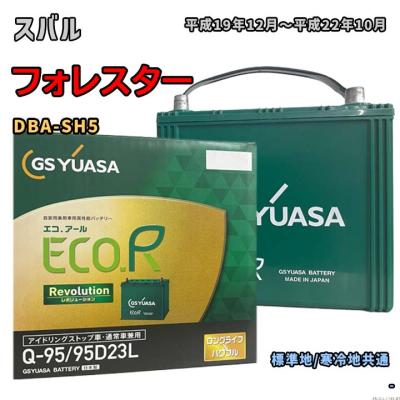 バッテリー 55d23l（GSユアサ／カーバッテリー）（バッテリー特徴