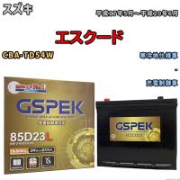 バッテリー デルコア GSPEK スズキ エスクード CBA-TD54W - G-85D23L/PL | ワコムジャパン