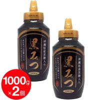 黒蜜 1000g ×2個セット 黒みつ 沖縄県産黒糖入り | わごんせる