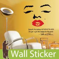 ウォールステッカー 壁 英語 文字 マリリンモンロー 貼ってはがせる のりつき 壁紙シール ウォールシール ウォールステッカー本舗 