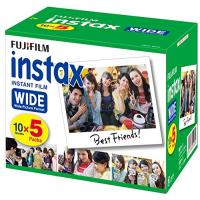 FUJIFILM インスタントカメラ ワイド用フィルム 50枚入 INSTAX WIDE K R 5 | ワンスタイル