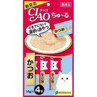 チャオ ちゅ〜る かつお 4本入り（14g×4コ） [ちゅーる] | ペットの専門店コジマ