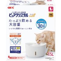 ピュアクリスタル ウェル 猫用 ホワイト 1.5L | ペットの専門店コジマ