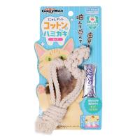 ドギーマン にゃんデント コットンでハミガキ ループ 猫用  AM0 | わんぱく 猫犬用品専門店