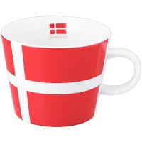 デンマーク 逸品社 シュガーランド マグカップ 国旗柄 デンマーク 380cc 日本製 電子レンジ 食洗器 対応 10951-3 | 割吹バリュー