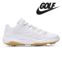 jordan 11 low golf white metallic gold