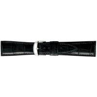 BAMBI バンビ GREACIOUS グレーシャス ワニ革 クロコダイル 黒 BWB030AU 腕時計用 革バンド 国内正規品 送料無料 | わっしょい村JAPAN