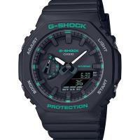 G-SHOCK ジーショック gshock Gショック CASIO カシオ ミッドサイズ グリーンアクセント GMA-S2100GA-1AJF メンズ 腕時計 国内正規品 送料無料 | わっしょい村JAPAN