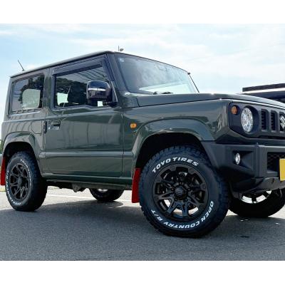 ◇新品ホワイトレター185/85R16+中古ジムニー純正スチールセット　ジムニー ジムニー タイヤ ホワイトレター（自動車 夏タイヤホイール