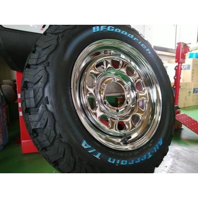 デイトナ ホイール ハイエース 16インチ bfグッドリッチ（自動車用