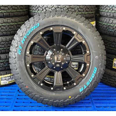 ハイエースタイヤホイールセット16インチ（MONSTA TYRES／自動車用