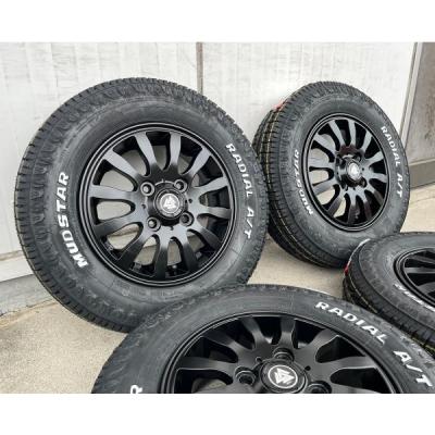 ハイゼットカーゴ　S700V ホイールタイセセット　4本　夏用 ハイゼットカーゴ（自動車 夏タイヤホイールセット）（穴数：4穴