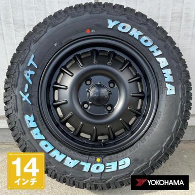 ホワイトレター軽貨物夏タイヤ ホワイトレタータイヤ 軽自動車（自動車 夏タイヤホイールセット