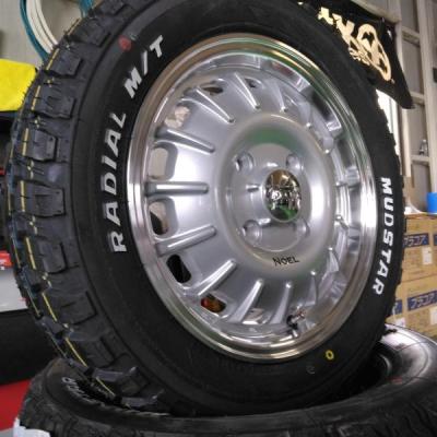 よ*こ様 ハスラー　ブロックタイヤ　ホイール付き 冬に近づいた為値段下げました。 よ*こ様 ハスラー ブロックタイヤ ホイール付き 冬に近づいた為値段